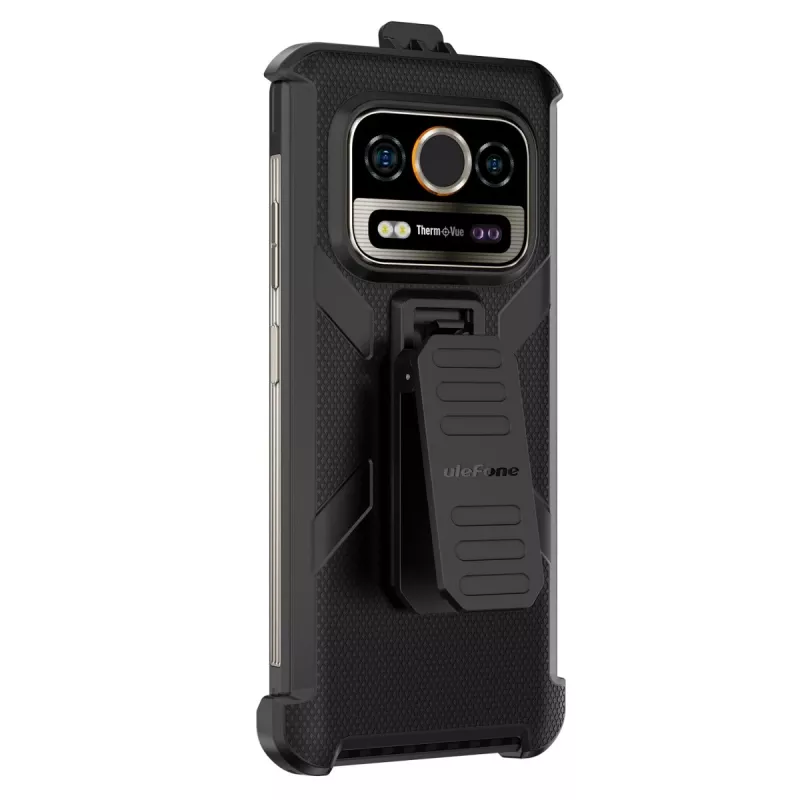 Multifunktsionaalne ümbris Ulefone Armor 25T / 25T Pro jaoks - Must