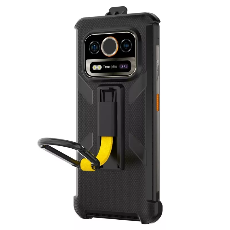 Multifunktsionaalne ümbris Ulefone Armor 25T / 25T Pro jaoks - Must