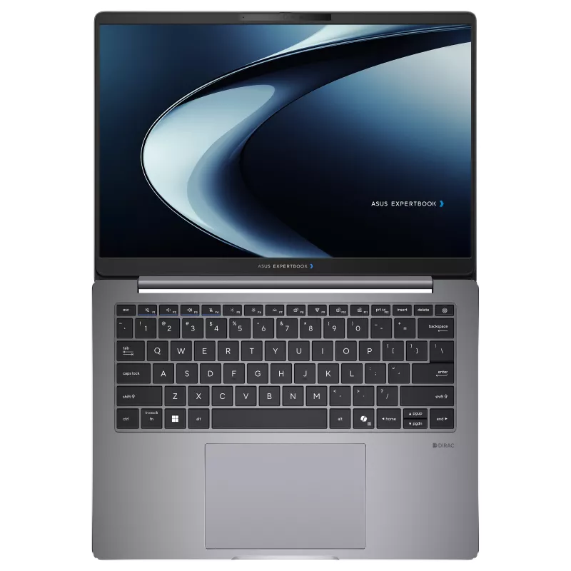 ASUS ExpertBook PM5 PM5406CGA-NZ0035X ärisülearvuti, AMD Ryzen AI 9 HX 470, 14-tolline WQXGA, 64GB DDR5, 1TB SSD, Windows 11 Pro, saksa QWERTZ klaviatuur