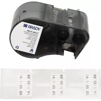 Brady BMP51 M511 Polüpropüleenist lipusildid kaablitele ja juhtmetele (M5-01-425-FT)