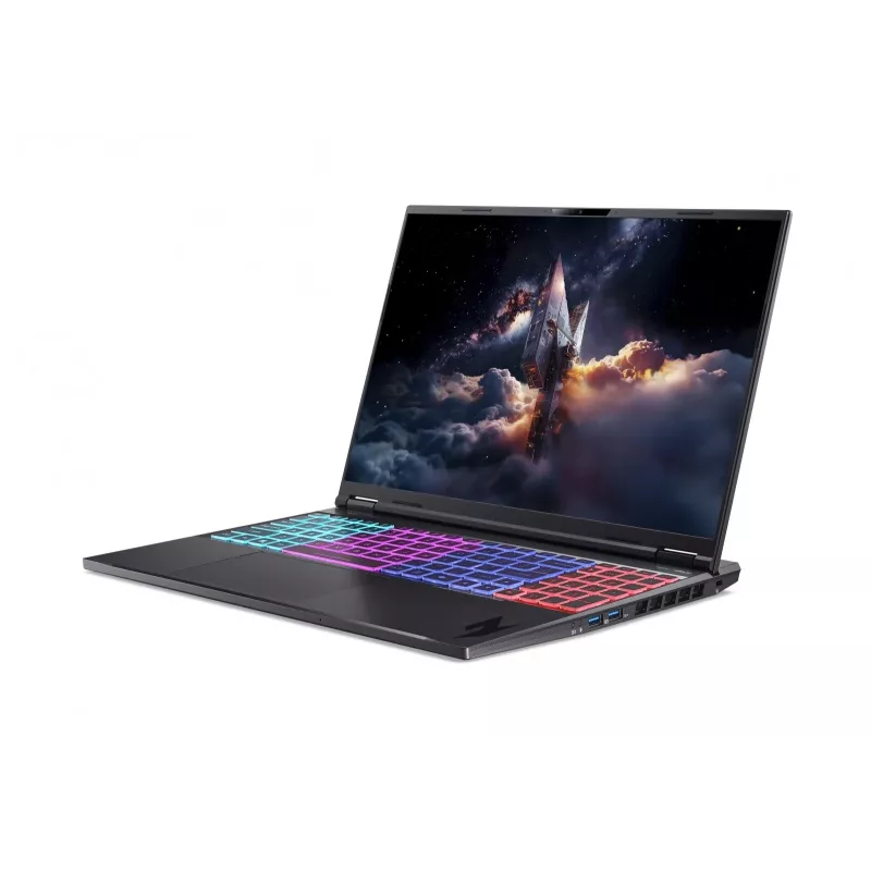Acer Nitro 16 AI AN16-61-R3U5 mängusülearvuti, 16-tolline WQXGA IPS 180Hz, AMD Ryzen AI 9 365, 32GB DDR5, 1TB SSD, GeForce RTX 5070 Ti, Windows 11 Pro