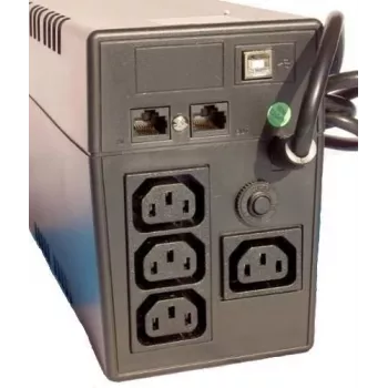 Orvaldi VPS 800 Katkematu toiteallikas (UPS) Line-Interactive 0.8 kVA 480 W 4 AC pistikupesa