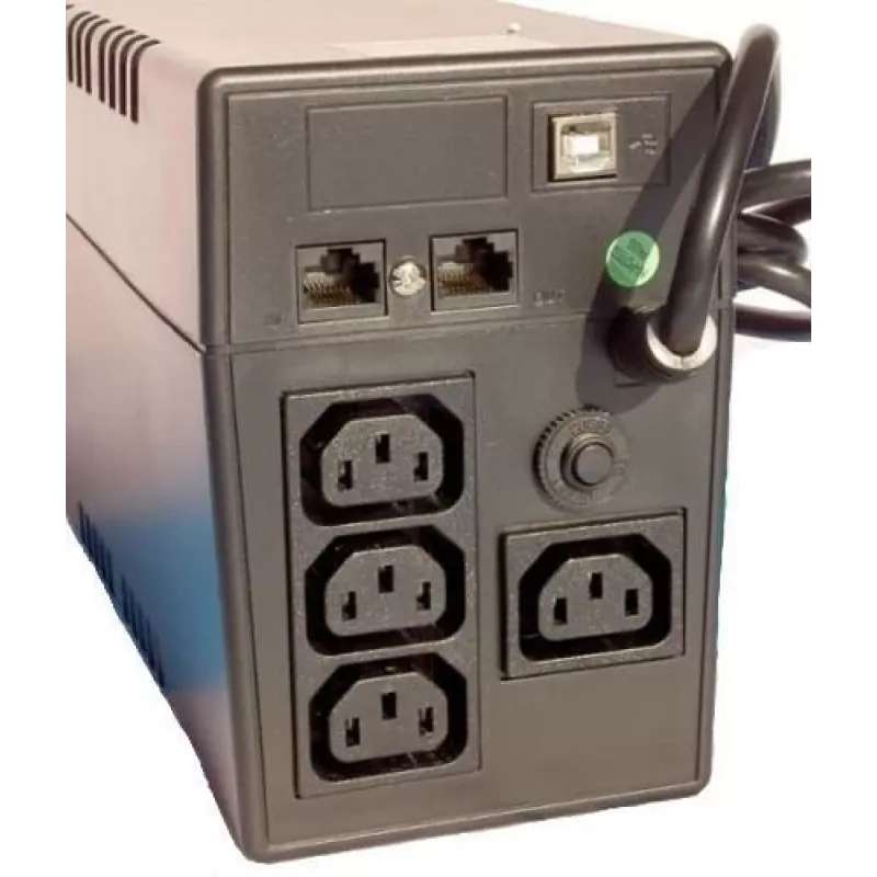Orvaldi VPS 800 Katkematu toiteallikas (UPS) Line-Interactive 0.8 kVA 480 W 4 AC pistikupesa