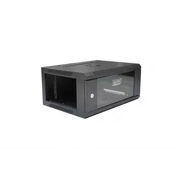 Digitus DN-W19 04U/450/B Rackkapp 4U seinakinnitusega rack must