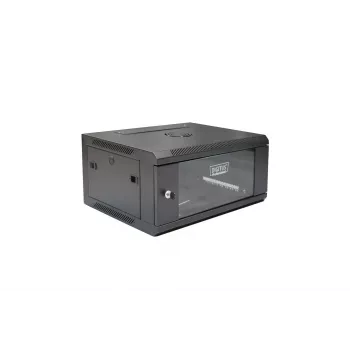 Digitus DN-W19 04U/450/B Rackkapp 4U seinakinnitusega rack must