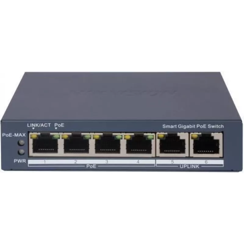 Hikvision DS-3E1506P-EI(O-STD) 6-Port Gigabit PoE Switch