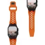 URBAN ARMOR GEAR UAG Monarch Strap for Apple Watch Ultra/44/45/46mm - Orange / Titanium Black