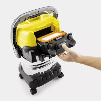 Kärcher WD 7 Control P S 30/6/35/T märg- ja kuivtolmuimeja, 1400 W, 30 L, roostevaba teras