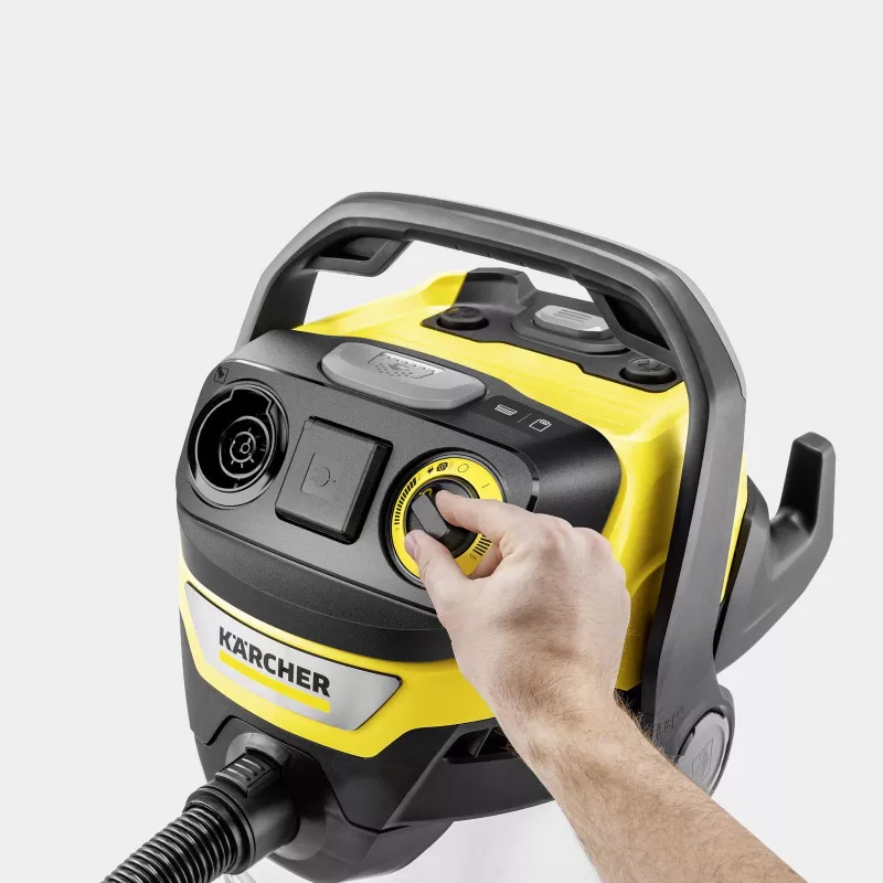 Kärcher WD 7 Control P S 30/6/35/T märg- ja kuivtolmuimeja, 1400 W, 30 L, roostevaba teras