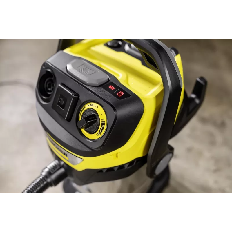Kärcher WD 7 Control P S 30/6/35/T märg- ja kuivtolmuimeja, 1400 W, 30 L, roostevaba teras