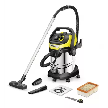 Kärcher WD 7 Control P S 30/6/35/T märg- ja kuivtolmuimeja, 1400 W, 30 L, roostevaba teras