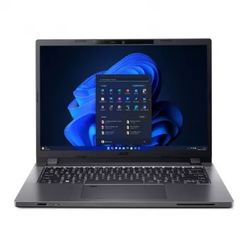 Acer TravelMate P2 TMP214-55-G2-TCO 14 inch WUXGA sülearvuti - Intel Core i5-1345U - 16GB DDR4 - 512GB SSD - Windows 11 Pro - terashall