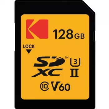 Kodak SDXC 128GB UHS-II U3 V60 Ultra Pro mälukaart
