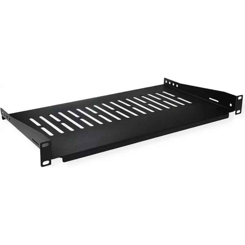 VALUE 19-inch Shelf 1U 250 mm Depth 10 kg Load Capacity