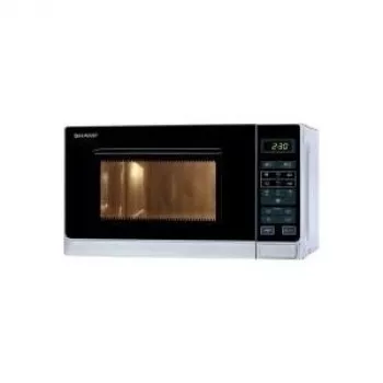 Sharp R-242 INW Solo Microwave 20L 800W Silver
