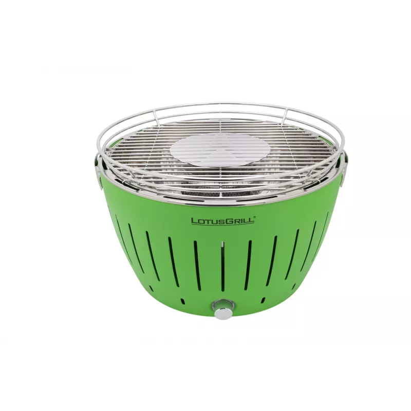LotusGrill G34 U Green Portable Charcoal Grill