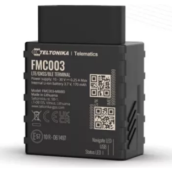 Teltonika FMC003 GPS Tracker 4G LTE Cat 1 GNSS 128 MB Must