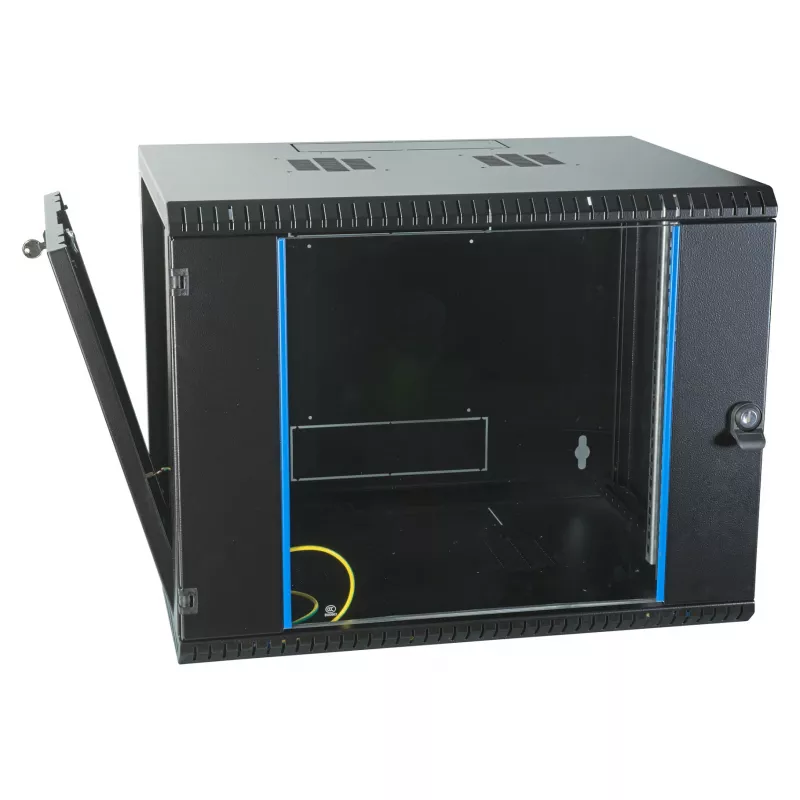 EFB-ELEKTRONIK 19 inch seinakapp 9U, fikseeritud, üheosaline, RAL 9005, sügavus 450 mm (691709VTS.45)