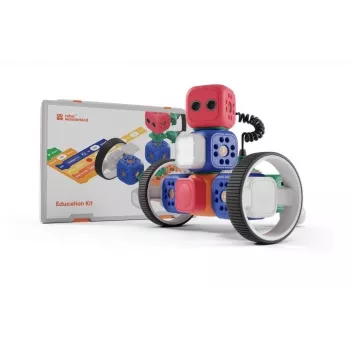 Robo Wunderkind Education Kit - Modular Robotics STEM Coding Set for Kids 6+