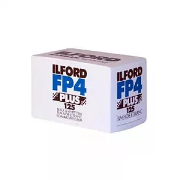 ILFORD FP-4 Plus 135/24 Must-valge negatiivfilm (ISO 125, 35mm, 24 võtet)