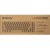 Defender VEXX GK-084 mehaaniline mänguklaviatuur, 75% paigutus, Outemu Red lülitid, valge