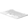 HP M23770-B31 Sülearvuti asendusklaviatuur - Saksa QWERTZ paigutus - Taustvalgustusega - Must - Ühilduv HP ProBook 450/455/470 G8/G9/G10 seeriaga
