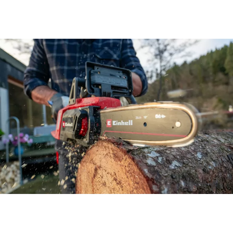 Einhell GE-LC 18/25 Li BL-Solo Akukettsaag, harjadeta mootor, 250 mm latt, pehme käepide, Power X-Change (4600070)