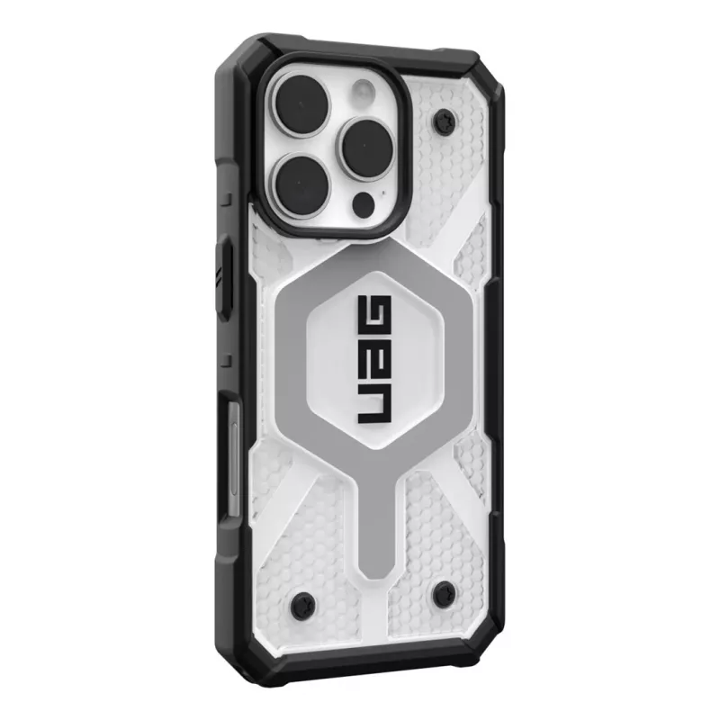 Urban Armor Gear 114464114343 Mobiiltelefoni ümbris 16 cm (6,3 inch) Kaitseümbris Must, Hall, Valge