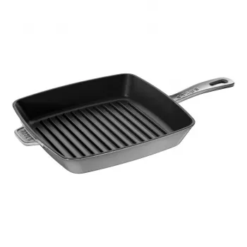 ZWILLING Staub Malmist Ruudukujuline Grillpann 26 cm Grafiithall