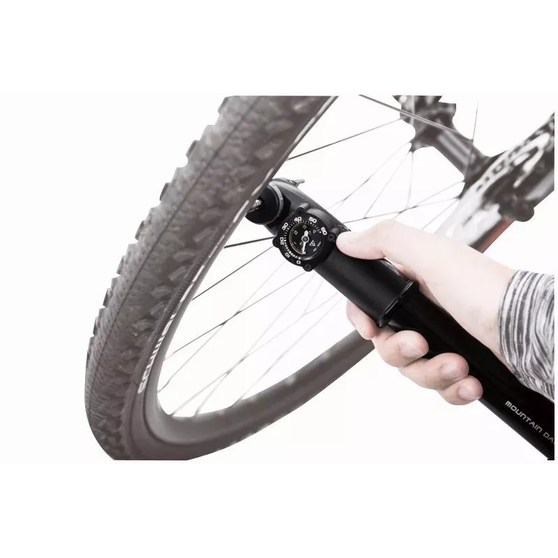 TOPEAK Mountain DA G Dual Action Mini Hand Pump with Pressure Gauge