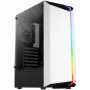 Aerocool Bionic V1 Midi-Tower, RGB, Karastatud Klaas - Must/Valge