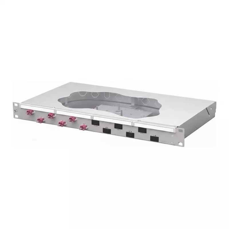 METZ CONNECT Patch Panel Splice 6xLC-D OS2 1504597406-F