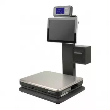 OLYMPIA WK1 POS-kaalusüsteem - 10.1 inch puuteekraan, Android 11, TSE-ühilduv, must (944001003)