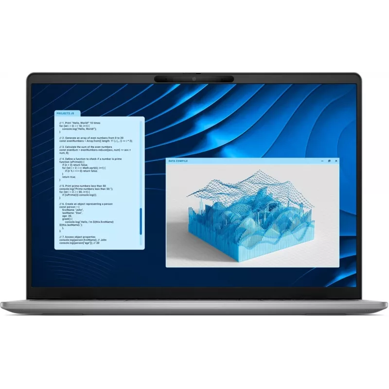 Dell Latitude 5455 sülearvuti, Snapdragon X Plus X1P-42-100, 16GB RAM, 512GB SSD, 14.0 inch FHD+ ekraan, Qualcomm Adreno graafika, sõrmejäljelugeja, FHD IR-kaamera, taustvalgustusega klaviatuur, Windows 11 Pro, 3-aastane ProSupport