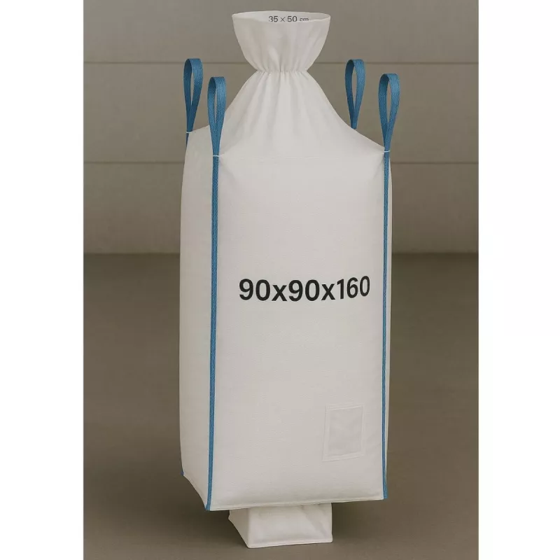 EXTRALINK Big Bag U+2 90x90x160cm 1000kg tühjendusavaga