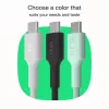 GREEN CELL USB-C to USB-C PowerStream 100W Punutud Kaabel 1,2 m Must