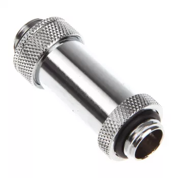 Bitspower Aqua-Pipe II (41-69mm) reservuaaridele - G1/4 keerme, läikiv hõbe