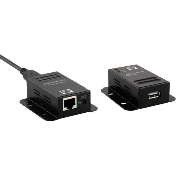 ROLINE USB 2.0 Extender kuni 50 m, must