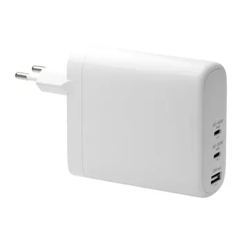 dbramante1928 USB-C & USB-A GaN seinadapter 140W PD 3.1 Valge