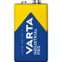 VARTA 6LR61/6LP3146/9V Block (4022) Industrial Pro Battery, 20-Pack, Carton with Foiled Tray
