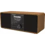 IMPERIAL Telestar TOP 25 Puidust multifunktsionaalne raadiojaam DAB+, FM, Internetiraadio, CD-mängija, Bluetooth, Wi-Fi, USB, AUX-in, 20W RMS, 2,8-tolline TFT-ekraan, pähklipuidust viimistlusega
