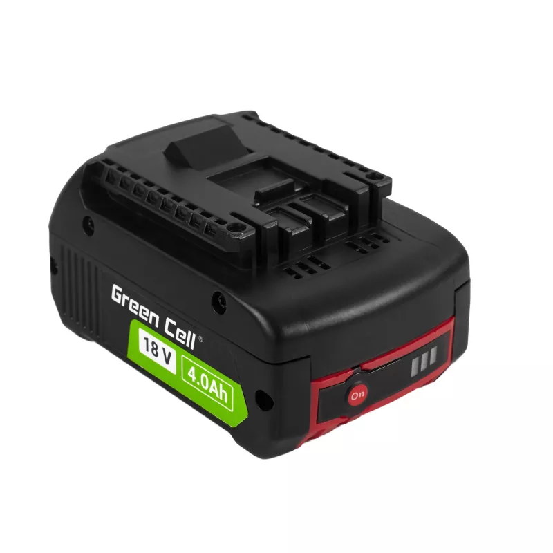 Green Cell PTBO18V4 Juhtmeta Tööriista Aku 18V 4Ah Li-Ion Bosch Tööriistadele Asendus GBA1600Z00038
