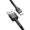 Baseus Cafule USB-A to USB-C kaabel 0,5 m hall+must
