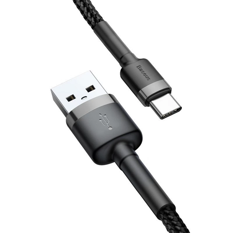 Baseus Cafule USB-A to USB-C kaabel 0,5 m hall+must