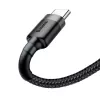 Baseus Cafule USB-A to USB-C kaabel 0,5 m hall+must