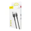 Baseus Cafule USB-A to USB-C kaabel 0,5 m hall+must