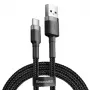 Baseus Cafule USB-A to USB-C kaabel 0,5 m hall+must
