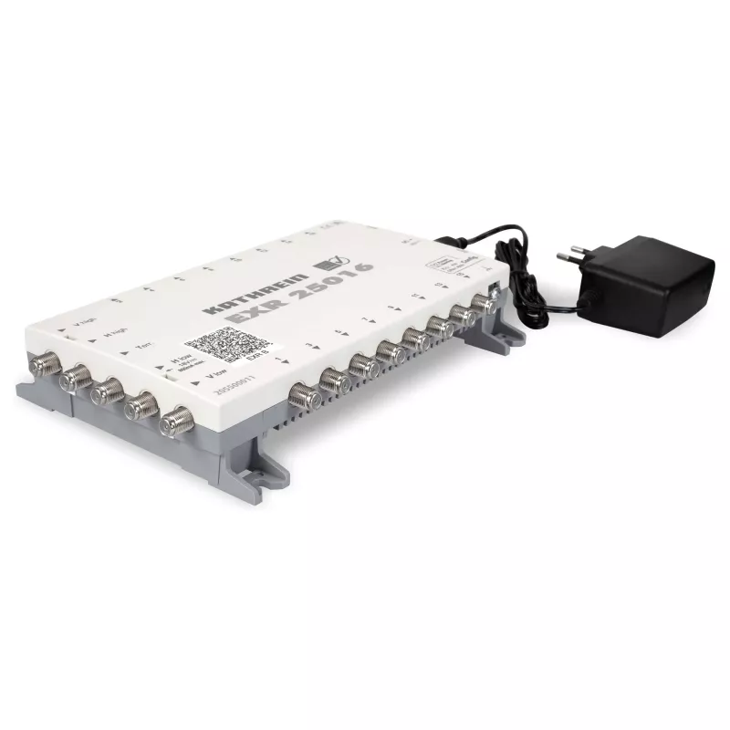 Kathrein EXR 25016 satelliidi multiswitch 16 väljundiga ja integreeritud toiteallikaga