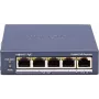 Hikvision DS-3E0505P-E/R Gigabit PoE repiiter 5 pordiga 4xPoE väljund IEEE 802.3bt