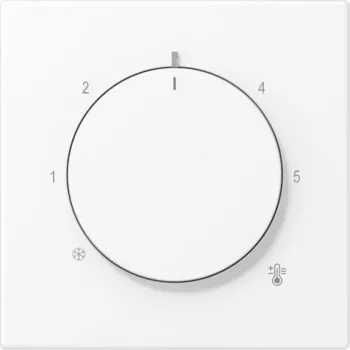 JUNG LS1749BFWWM Katteraam termostaadile, Alpiinvalge, LS 990 disain